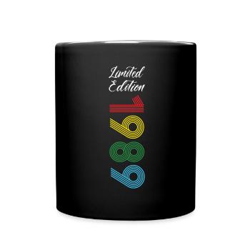 Édition limitée 1989 - Mug uni - noir - Devant