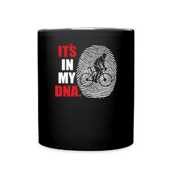 Bicycle Accessories Cyclist Motif - Full Colour Mug - black - Front