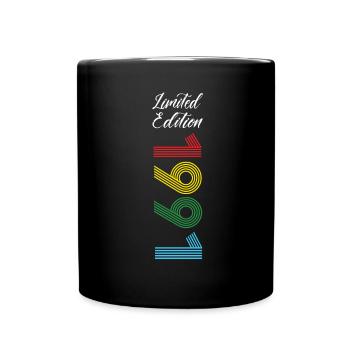 Limited Edition 1991 - Full Colour Mug - black - Front