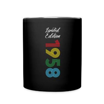 Limited Edition 1958 - Tasse einfarbig - Schwarz - Vorne