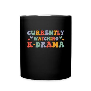 K-Drame - Mug uni - noir - Devant