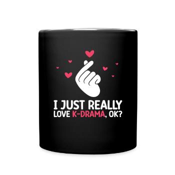 K-Drame - Mug uni - noir - Devant