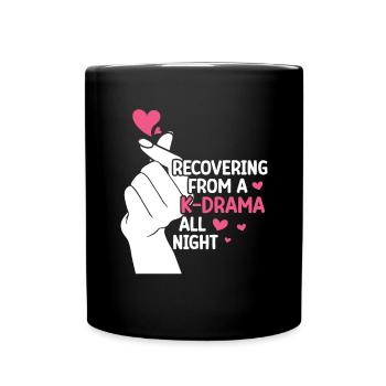 K-Drame - Mug uni - noir - Devant