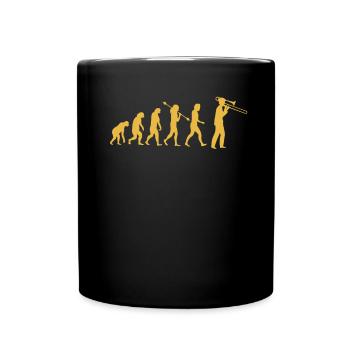 Trombone Joueur de trombone Tromboniste - Mug uni - noir - Devant