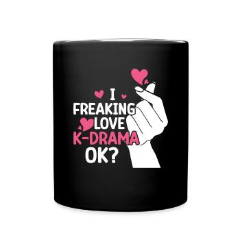 K-Drame - Mug uni - noir - Devant