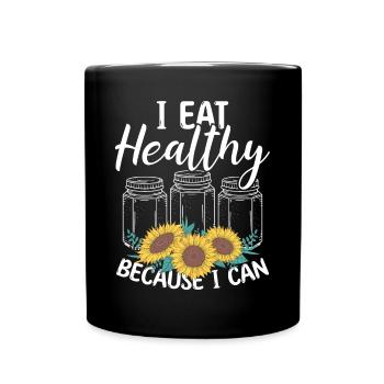 Canning Season Food Homesteading Canner Homestead - Tasse einfarbig - Schwarz - Vorne