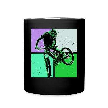 Unbenanntes Projekt 74 - Tasse einfarbig - Schwarz - Vorne