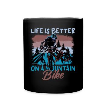 Unnamed Project 76 - Full Colour Mug - black - Front