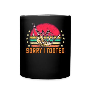 Cornemuse Kilt Écossais Beat Cornemuse - Mug uni - noir - Devant