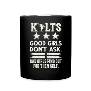 Cornemuse Kilt Écossais Beat Cornemuse - Mug uni - noir - Devant