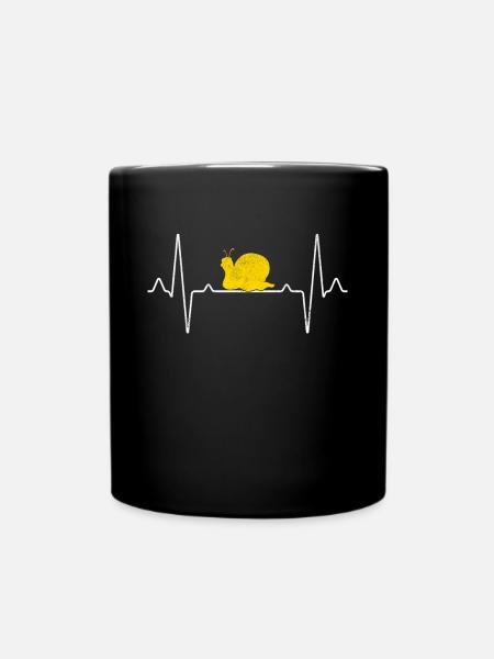 Battement de cœur d’escargot - Mug uni - noir