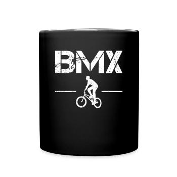 BMX - Full Colour Mug - black - Front