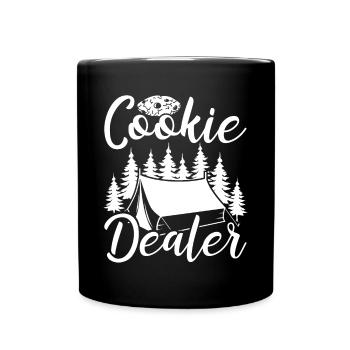 Girl Scout Leader Cookie Dealer Scouting Boy Scout - Full Colour Mug - black - Front