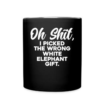 Drôles de dictons - Mug uni - noir - Devant