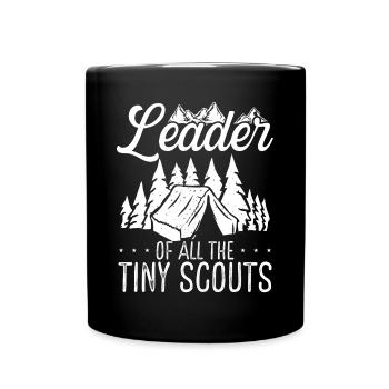 Chef scout de tous les petits scouts scouts - Mug uni - noir - Devant