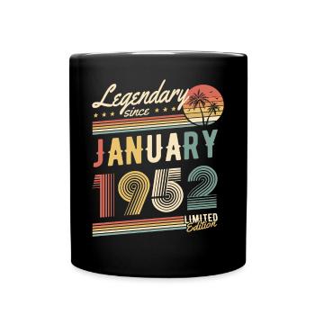 Legendary Since January 1952 Limited Edition - Tasse einfarbig - Schwarz - Vorne