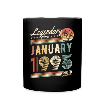 Legendary Since January 1993 Limited Edition - Tasse einfarbig - Schwarz - Vorne