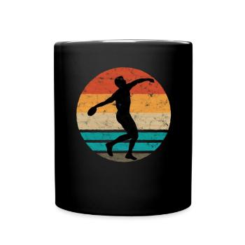 Throwers discuss throw tlasts and field shot - Full Colour Mug - black - Front
