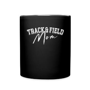 Athlétisme -Mère -Coureur La mère d’Athelitc - Mug uni - noir - Devant
