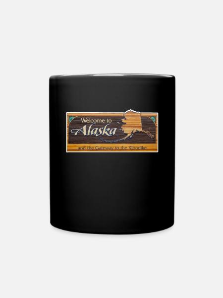 Alaska - Tasse einfarbig - Schwarz