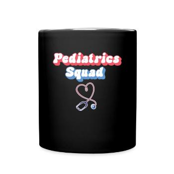 Kinder Krankenschwester Säugling Pädiatrie - Tasse einfarbig - Schwarz - Vorne