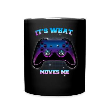 Das Bewegt Mich Virtuelle Realität Joystick - Tasse einfarbig - Schwarz - Vorne
