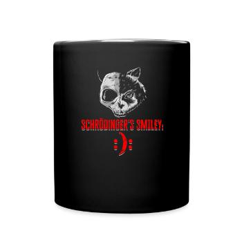 Schrodinger's Cats Quantum Physics - Full Colour Mug - black - Front