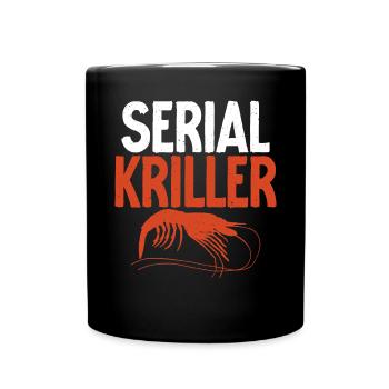 Shrimp Lover Gift - Full Colour Mug - black - Front
