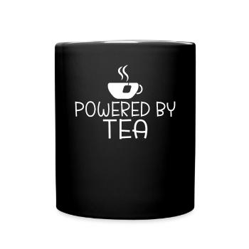 Teeliebhaber Geschenke - Tasse einfarbig - Schwarz - Vorne