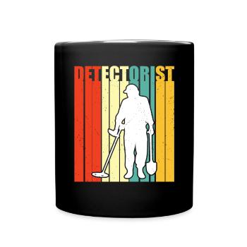 Détecteur de métaux - Mug uni - noir - Devant
