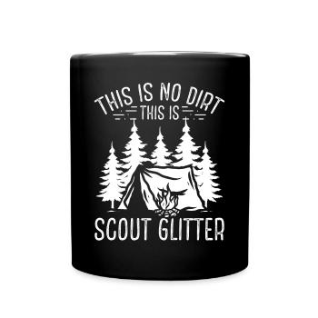 Boy Scout Leader Club Scouting Team Girl Scouts - Full Colour Mug - black - Front