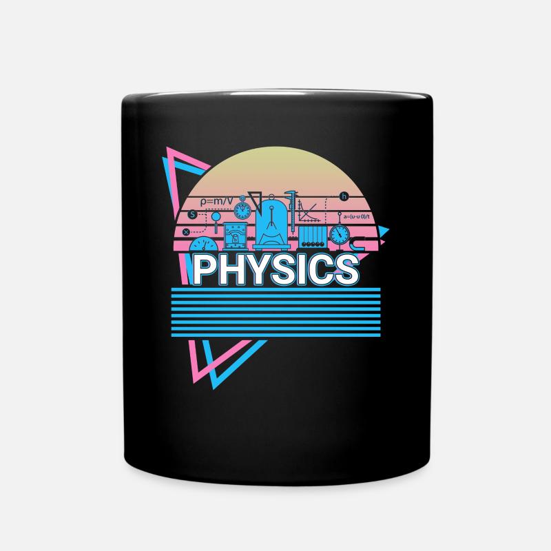 Physique Rétro Science - Mug uni - noir