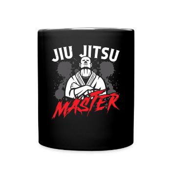 Jiu Jitsu Master Jujutsu Martial Arts Kampfkunst - Full Colour Mug - black - Front