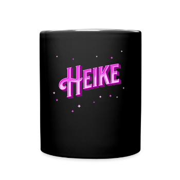 Heike Namen personnalisé - Mug uni - noir - Devant
