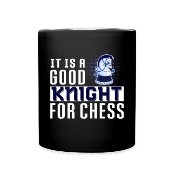 Chess Tournament Coach Chess piece Queen Chess Day - Full Colour Mug - black - Front
