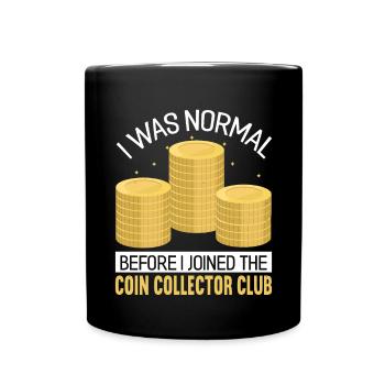 Collectionneur de pièces Numismatique Pièces rares Coin Lover - Mug uni - noir - Devant