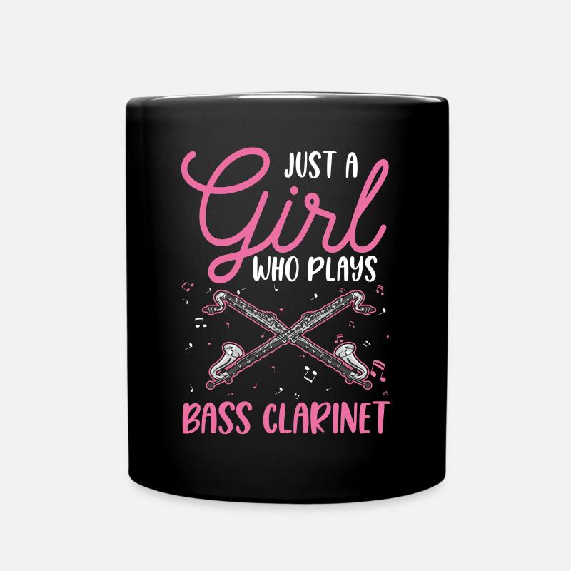 Clarinette basse Clarinettiste basse - Mug uni - noir
