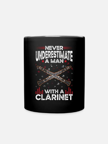 Clarinettes Homme Clarinettiste Clarinettiste - Mug uni - noir