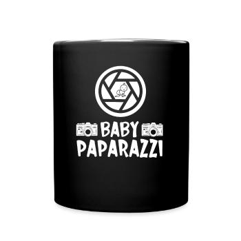 Photographe nouveau-né Photographie de bébé Dicton - Mug uni - noir - Devant