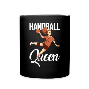Handball Joueur Handball Queen Outfit - Mug uni - noir - Devant