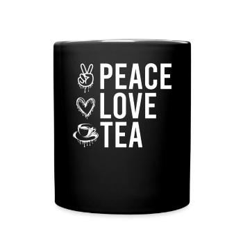 Tea Lover Gifts - Full Colour Mug - black - Front