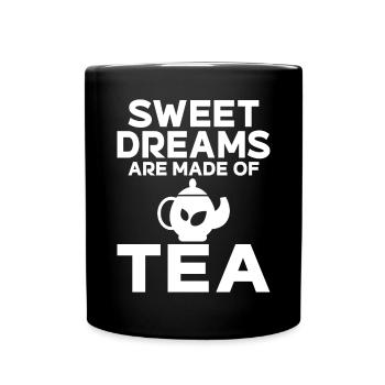 Tea Lover Gifts - Full Colour Mug - black - Front