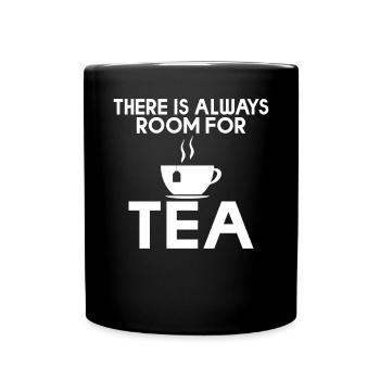 Teeliebhaber Geschenke - Tasse einfarbig - Schwarz - Vorne