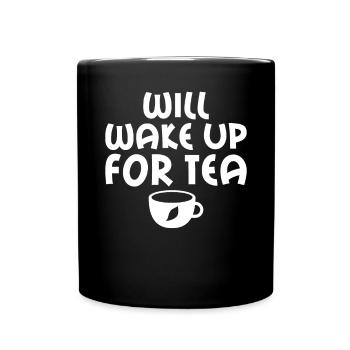 Tea Lover Gifts - Full Colour Mug - black - Front