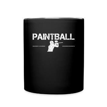 Paintball - Full Colour Mug - black - Front