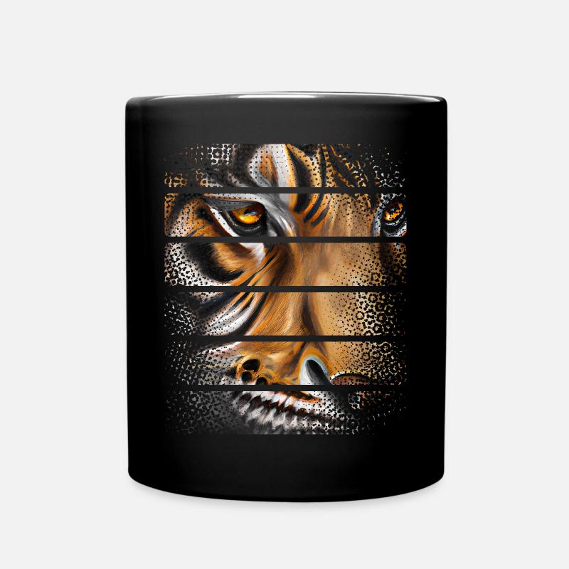 Tigre - Mug uni - noir
