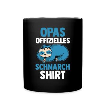 Koala Papa's Official Snoring - Full Colour Mug - black - Front