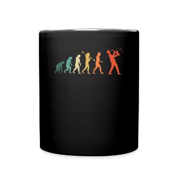 Saxophone Saxophoniste Saxophoniste - Mug uni - noir - Devant