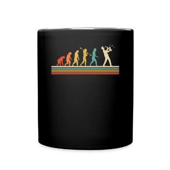 Saxophone Saxophoniste Saxophoniste - Mug uni - noir - Devant