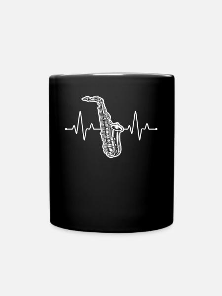 Saxophone Saxophoniste Saxophoniste - Mug uni - noir